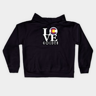 LOVE Golden Colorado Kids Hoodie